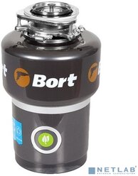 Bort Блендер Bort Измельчитель пищевых отходов TITAN 5000 560 Вт; 5,2 кг/мин; 3200 об/мин; 1400 мл; Нержавеющая сталь; набор аксессуаров 4 шт 91275783