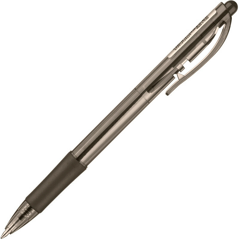 Ручка шариковая автоматическая PENTEL BK417-А рез.манж.черн ст. 0,7мм