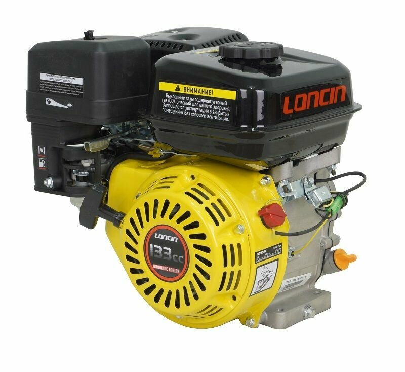 Двигатель для садовой техники Loncin H135 (R type) D19 - фотография № 4