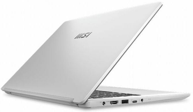 Ноутбук 14" MSI Modern 14 C12M-240XRU Core i5-1235U/8GB/SSD512GB/IntelIrisXe/FHD/NoOS/Silver 9S7-14J111-240