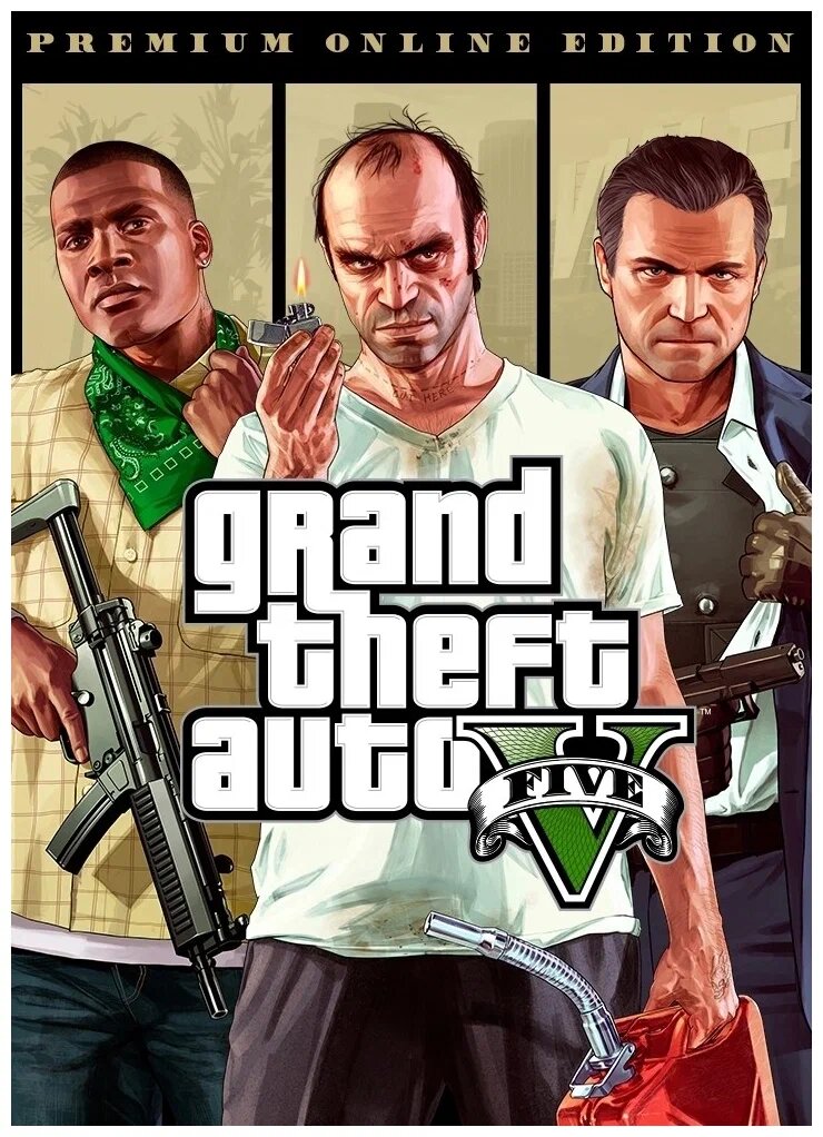 Игра Grand Theft Auto V Premium Online Edition для PC, электронный ключ