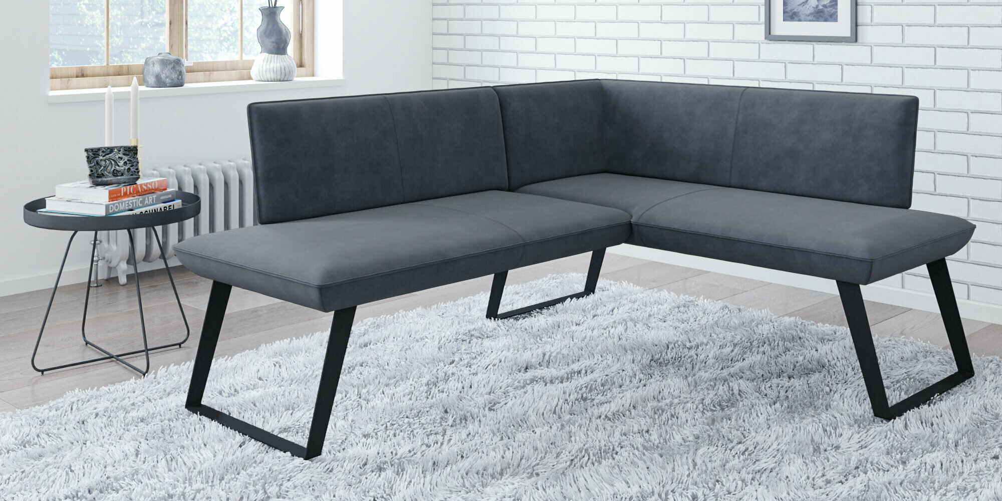 Кухонный диван / уголок Terem Krasen Cosmo 188*150 см. Современный стильный комфортный красивый диван для кухни Терем Красен - фотография № 1
