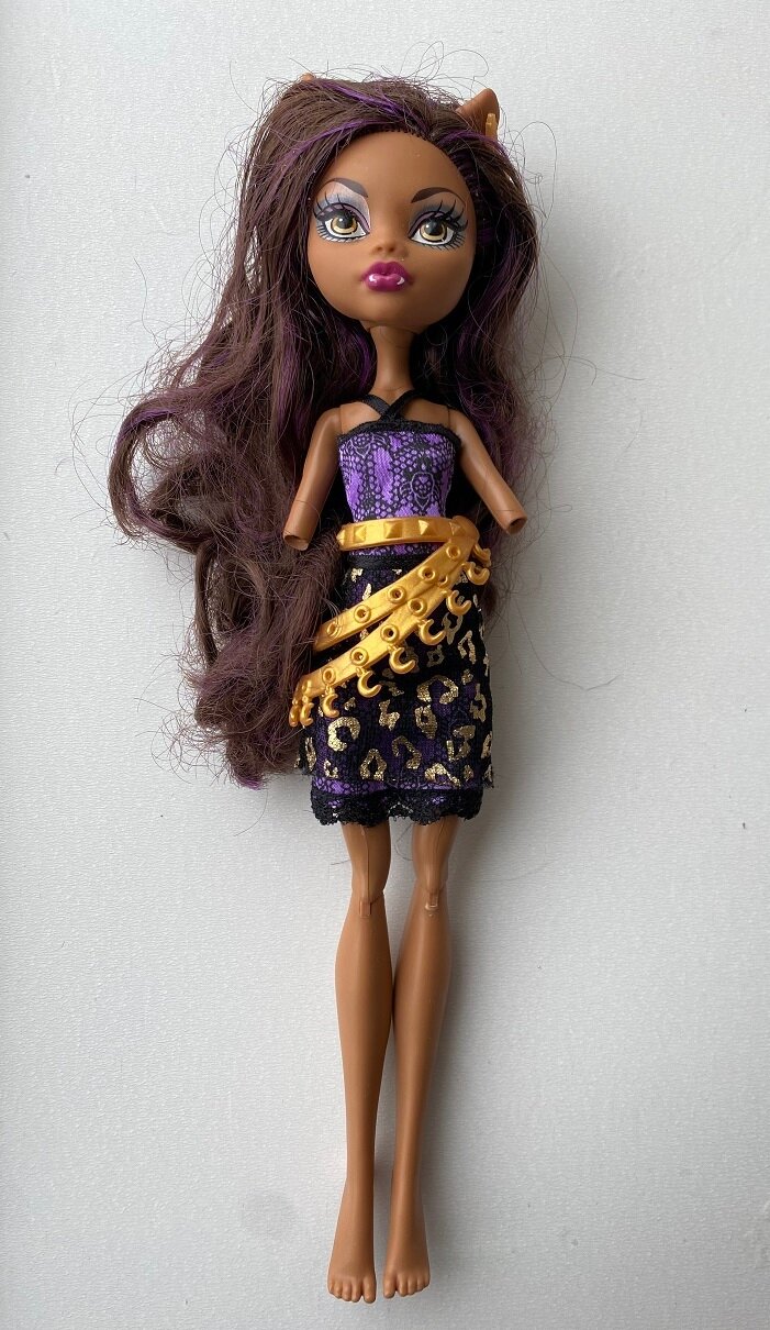 Кукла Монстер Хай Клодин Вульф без рук №15, б/у, Mattel