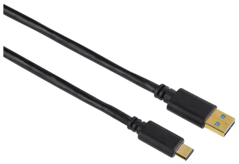 Кабель HAMA USB - USB Type-C (00135736), черный