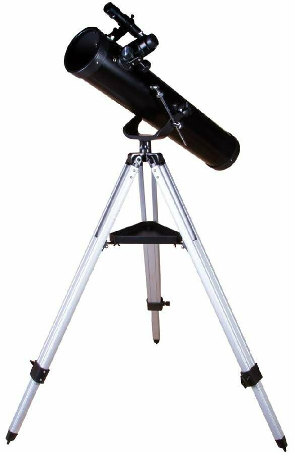 Телескоп Levenhuk Skyline Base 100S рефлектор d102 fl700мм 204x черный - фото №12