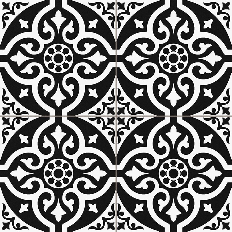 фото Керамогранит Prissmacer Chester Black Pre. 45x45 см (1.22 м2)