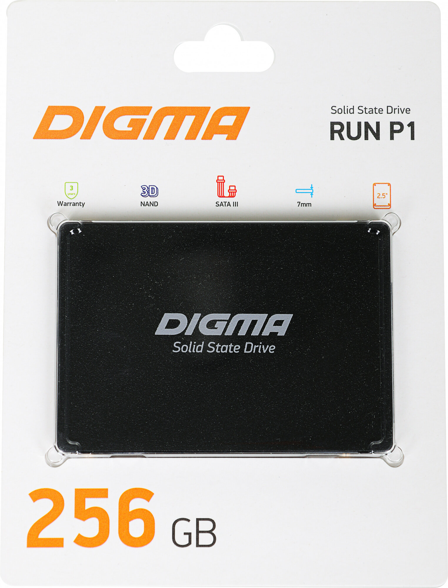 SSD накопитель Digma Run DGSR2256GP13T