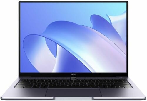 Ноутбук Huawei MateBook D 14 53013MNG Ryzen 5 5500U/16GB/512GB SSD/Radeon Graphics/14" 2K IPS/BT/WiFi/cam/Win11Home/grey