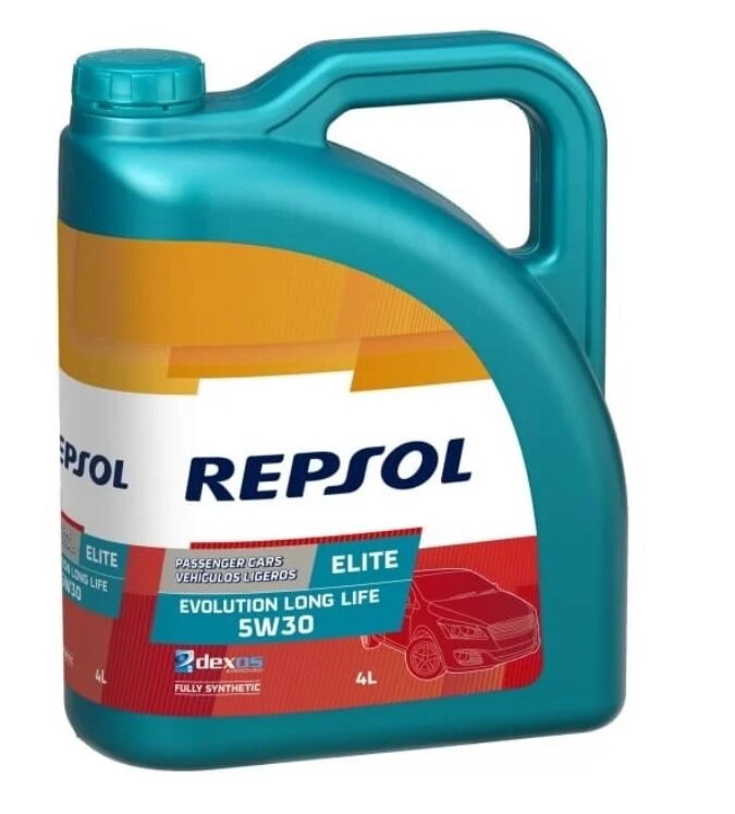 Синтетическое моторное масло Repsol Elite Evolution Long Life 5W30, 4 л, 1 шт.