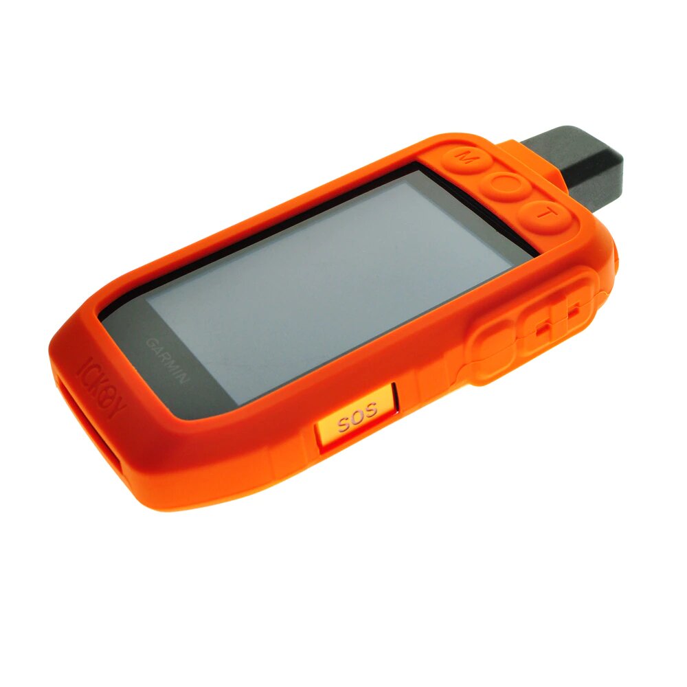 Garmin Alpha 200i оранжевый силиконовый чехол открытый gps