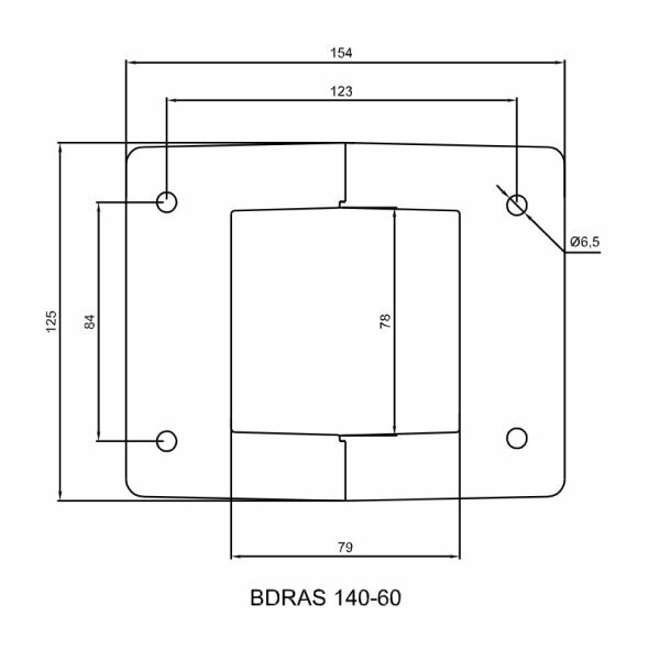 Радиальный вентилятор улитка с заслонкой BDRAS-B 140-60, центробежный, 485 м3/час, 230 В, 138 Вт, BVN, алюминиевый корпус - фотография № 5