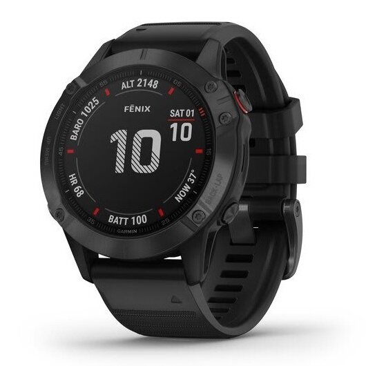 Умные часы Garmin fenix 6 Pro and Sapphire Black