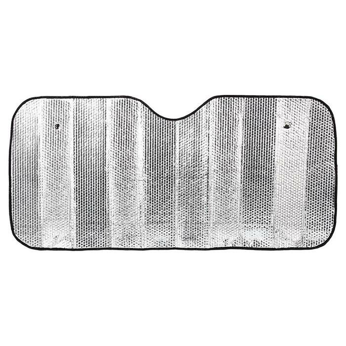 фото Штора солнцезащитная Nova Bright, металлизированная, под лобовое стекло, 130х60 см