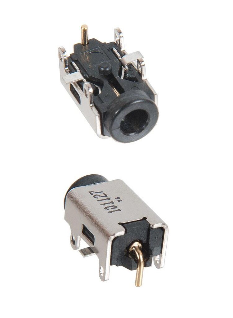 Power connector / Разъем питания для ноутбука Asus 1015, 1225, DC POWER JACK 3P R/A DIP SINGATRON 2DC2263-002111