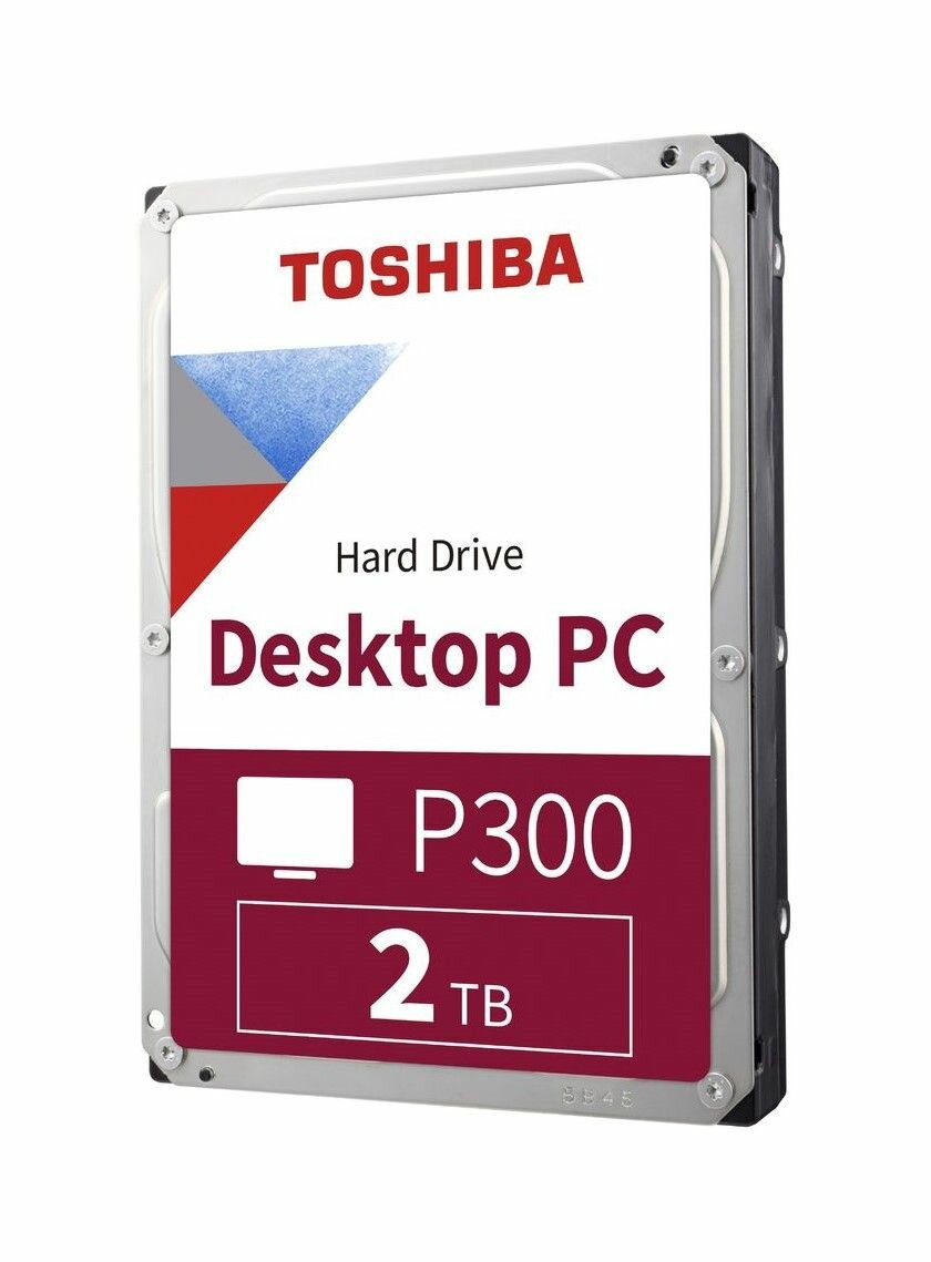 Жесткий диск Toshiba Original SATA-III 2Tb HDWestern Digital320UZSVA Desktop P300 (7200rpm) 64Mb 3.5"