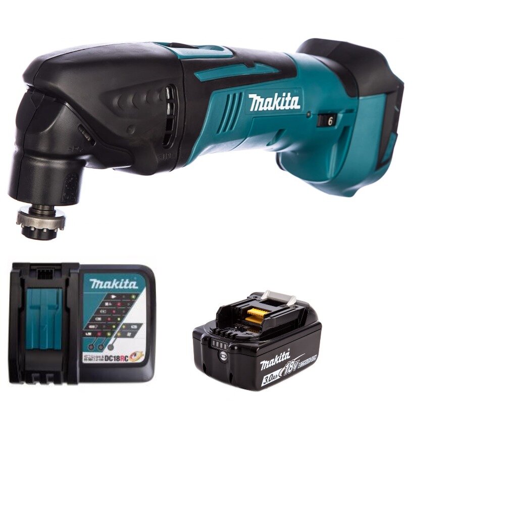 Аккумуляторный многофункциональный инструмент Makita DTM50RF1 (18V, 1 x 3.0Ah, Li-Ion)