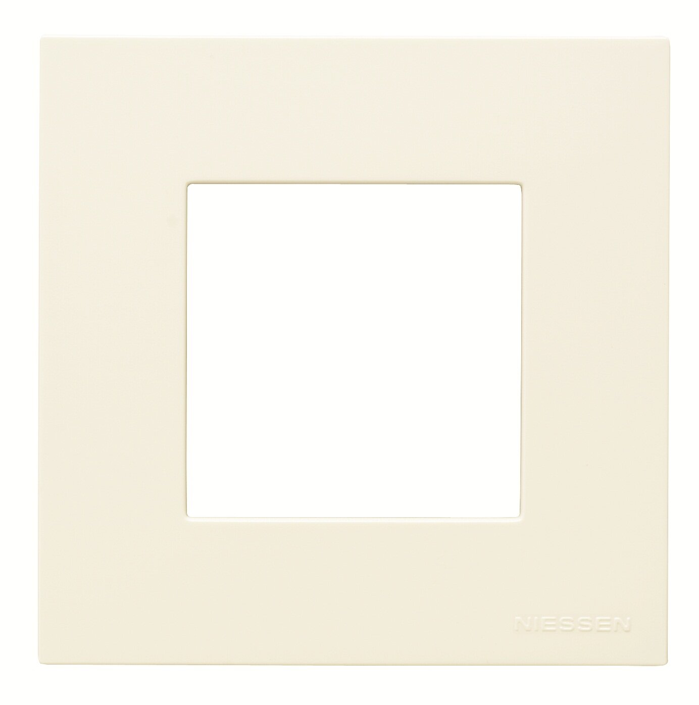 Abb NIE Рамка 1-постовая, 1-модульная, базовая, с суппортом, серия Zenit, цвет альпийский белый - фотография № 3