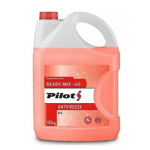 Антифриз PILOTS RED LINE -40 10кг красный