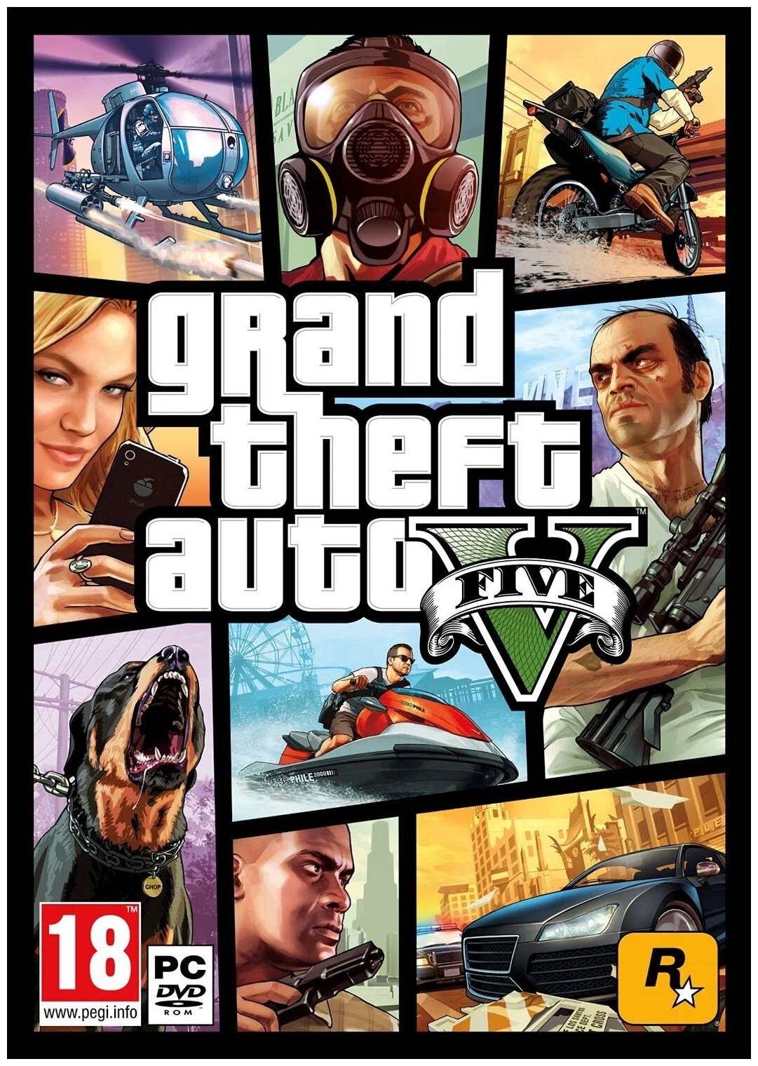 Игра Grand Theft Auto V для PC, электронный ключ