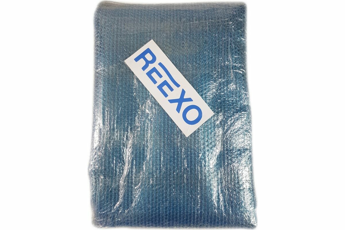Пузырьковое покрывало Reexo Silver Cut серебристо-голубе, 400 мкр, для бассейна размера 8x5 м 164828 - фотография № 3