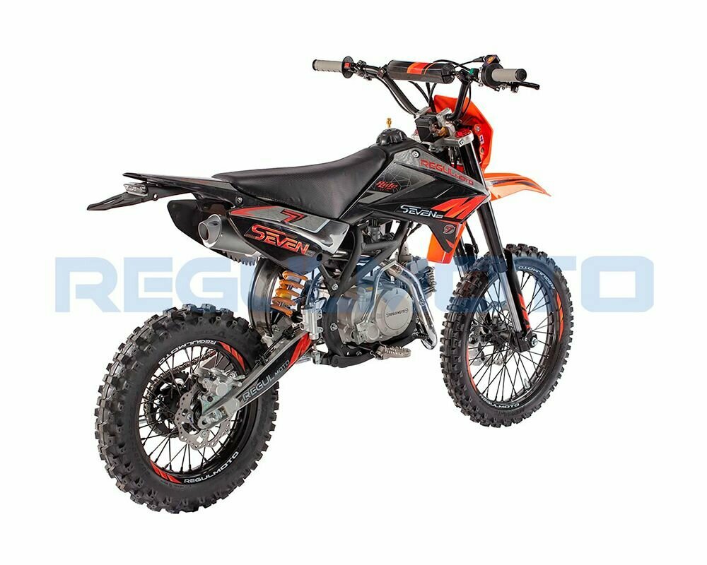 Питбайк Regulmoto SEVEN PRO 17/14 Черный/ оранжевый 203299-1