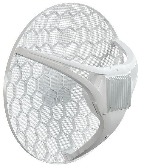 Точка доступа MikroTik LHGG LTE6 kit with 17dBi 25 degrees LTE directional antenna, Dual core 800 MHz CPU, 256MB RAM, 1x Giga