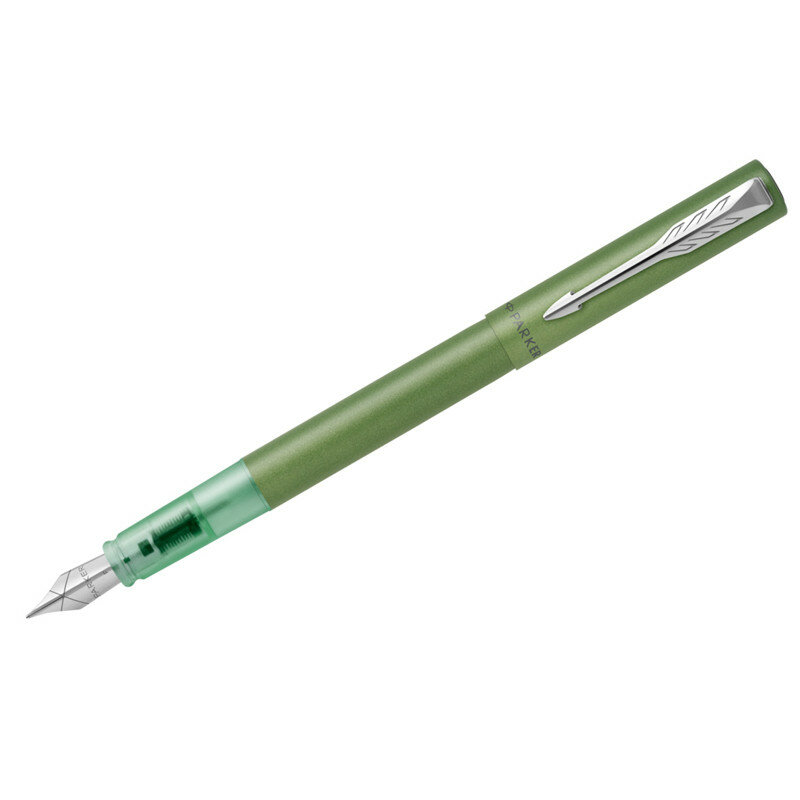 Ручка перьевая Parker "Vector XL Green" синяя, 0,8мм, подарочная упаковка, 331455