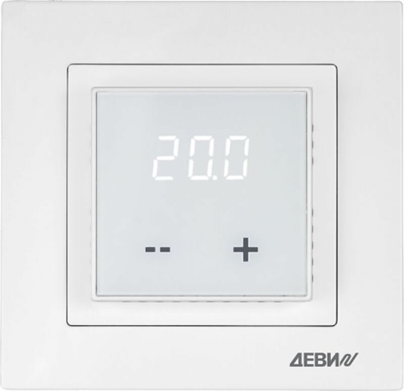 Терморегулятор деви Room с датчиком пола, 16А цифровой LED дисплей 140F1030R