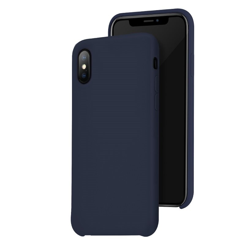 фото Накладка HOCO Pure series protective case для iPhone Xs Max синяя