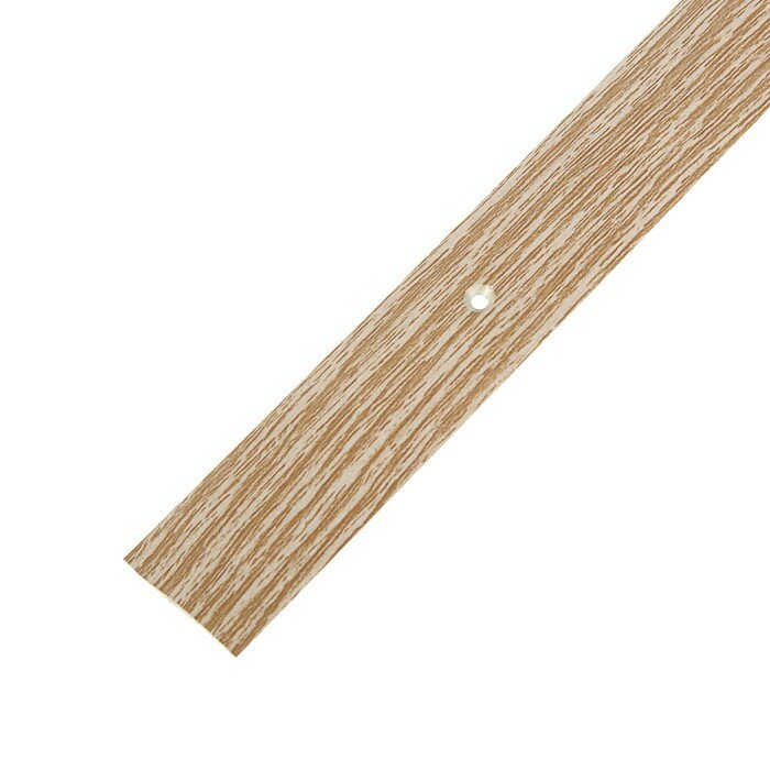 фото Порог одноуровневый, дуб беленный, 30*900 мм