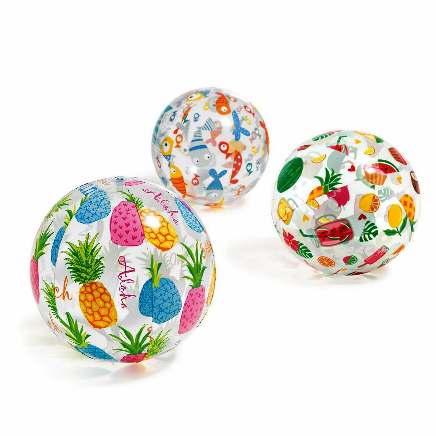   INTEX 51 "Lively Print Balls"(3 ) 