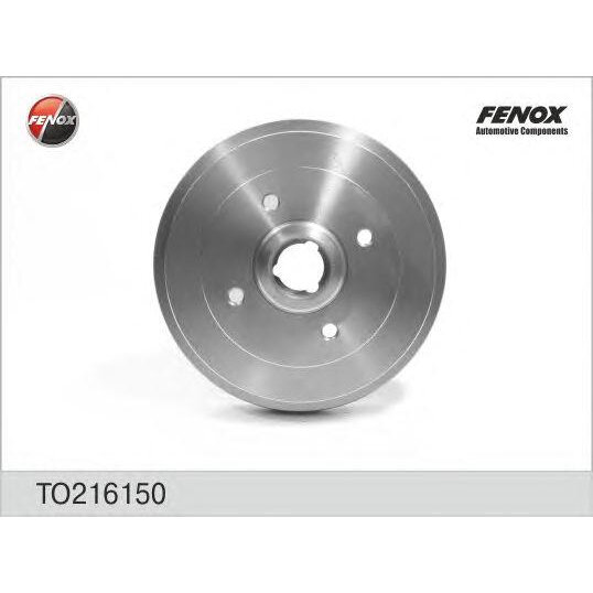 Тормозной барабан, FENOX TO216150 (1 шт.)