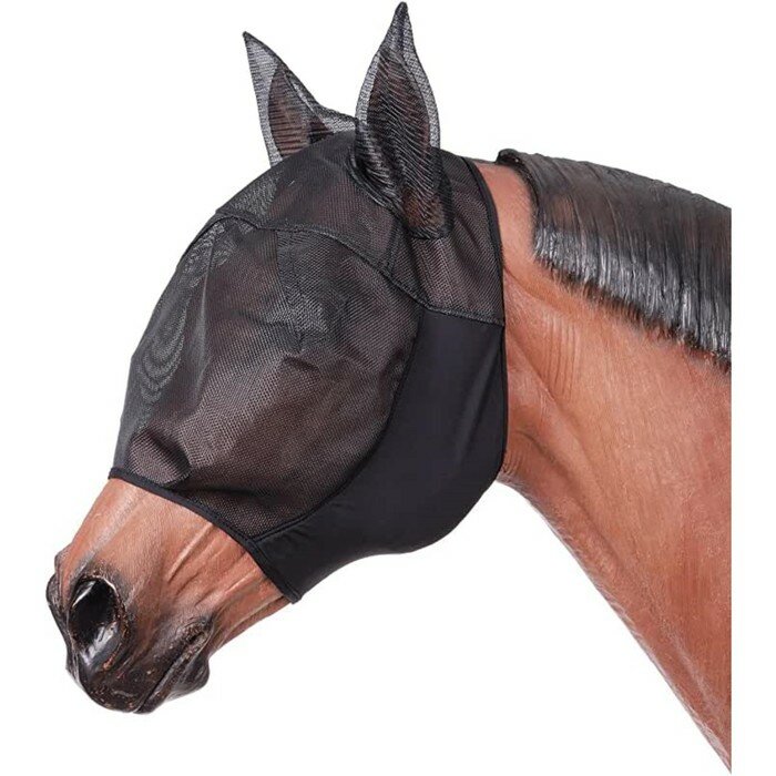 Москитная маска для лошади - фотография № 1