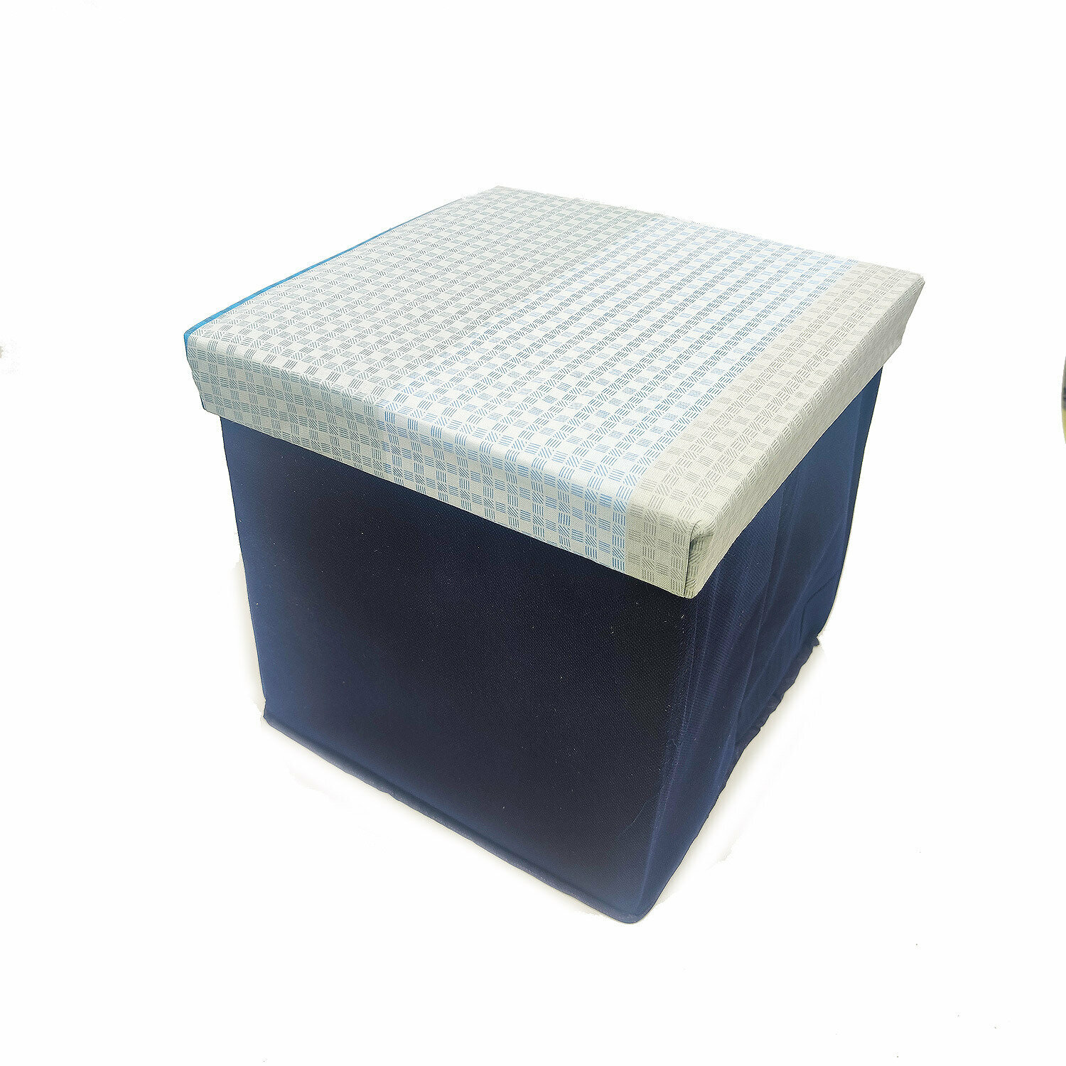 Пуфик куб складной для хранения вещей 32x30x30см детский - фотография № 1