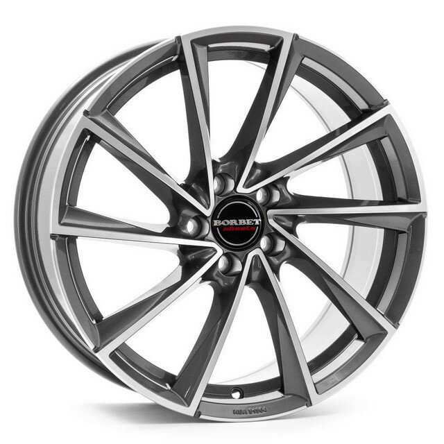 Колесный диск Borbet VTX 8.5x19/5x112 D66.5 ET20 GRAPHIT POLISHED