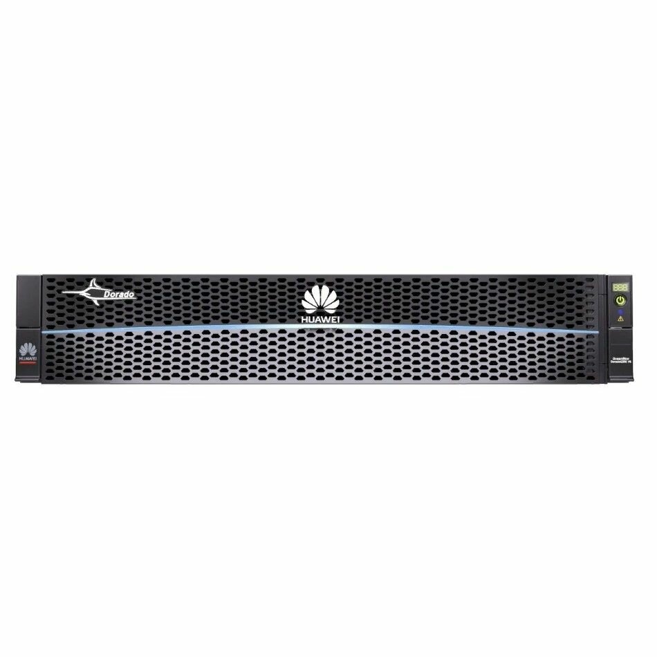 Система хранения данных Huawei OceanStor Dorado 5000 V6(2UDual CtrlNVMeAC240V HVDC256GB Cache4*100Gb RDMASPE63C0236 2 * 2 ports 100Gb