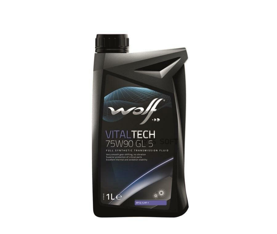 WOLF OIL 8303906 Масло трансмиссионное VITALTECH 75W90 GL 5 1L