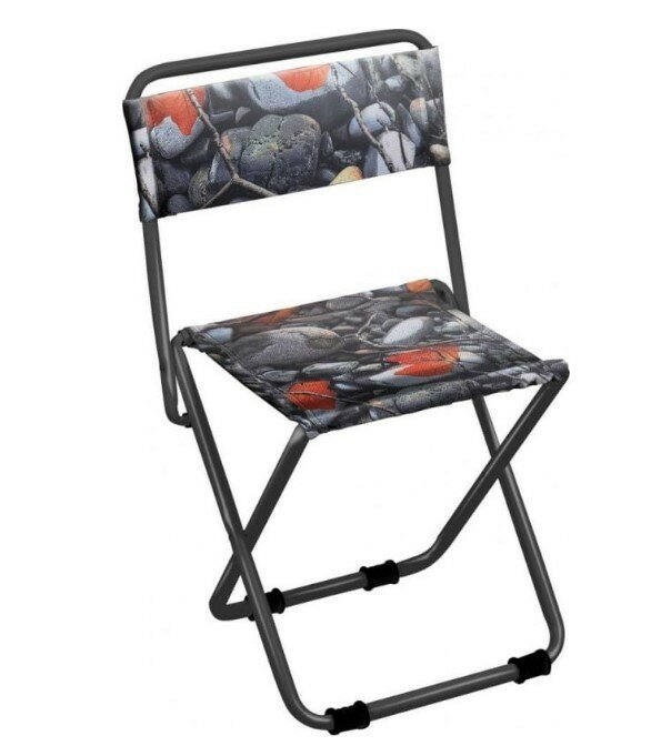 Стул складной походный ПС/4 с камнями и кленовыми листьями (5/1) .