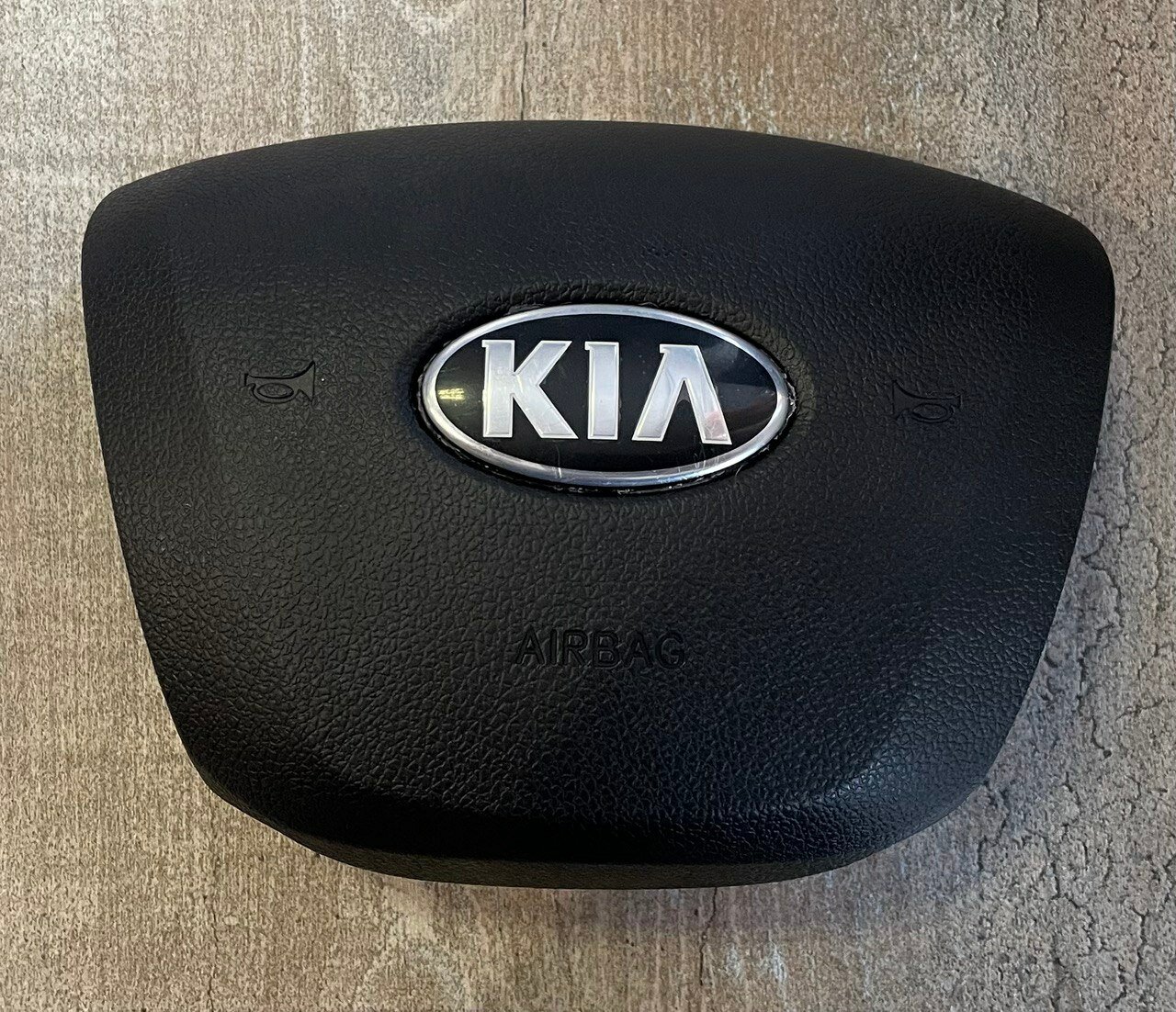 Подушка Киа Рио, Накладка подушки безопасности в руль Kia Rio 2011-2017