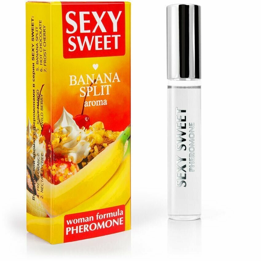 Женский парфюм с феромонами SEXY SWEET "Banana Split" - 10 мл.