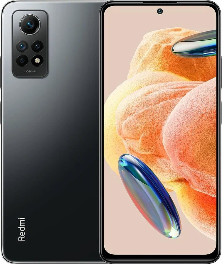 Смартфон Xiaomi Redmi Note 12 Pro 4G 8/256 ГБ Global, 2 nano SIM, серый