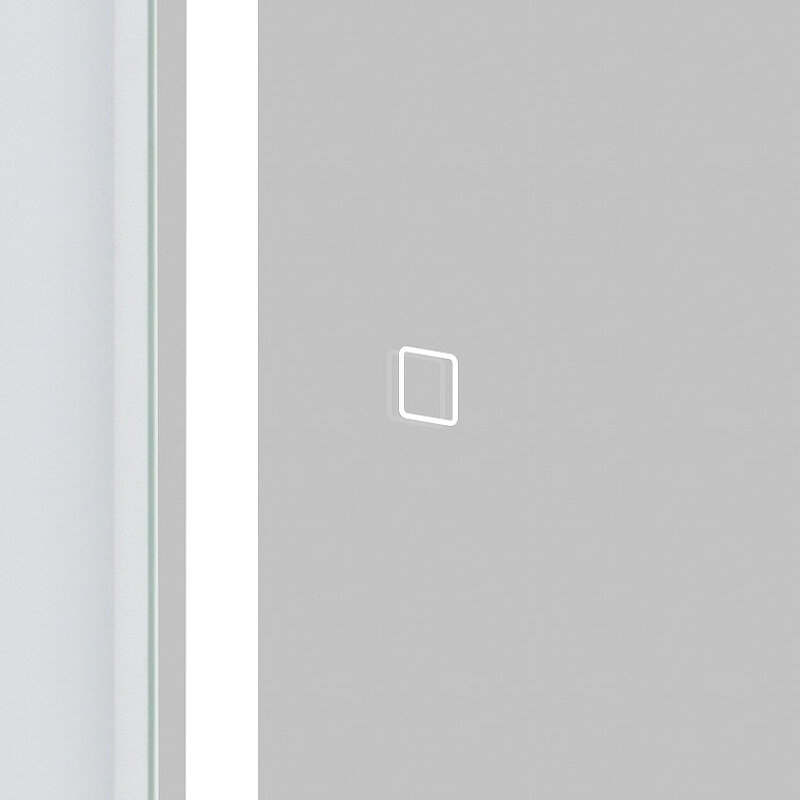 Зеркальный шкаф BelBagno Marino 50 SPC-MAR-500/800-1A-LED-TCH с подсветкой Белый - фотография № 5