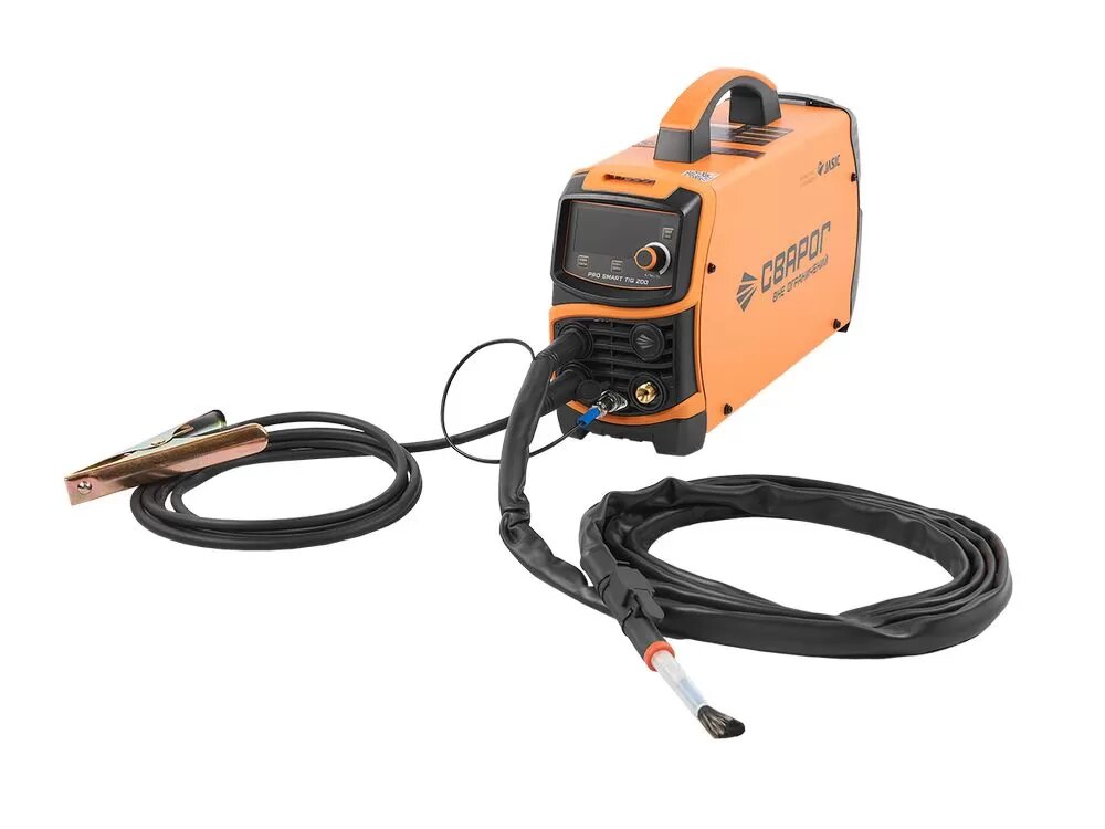 Сварог PRO SMART TIG 200 OXIFREE (W227S) Сварочный инвертор для аргонодуговой сварки (220В, 10-220A, режим пассивации, вес 6 кг, арт. 00000100211) - фотография № 5