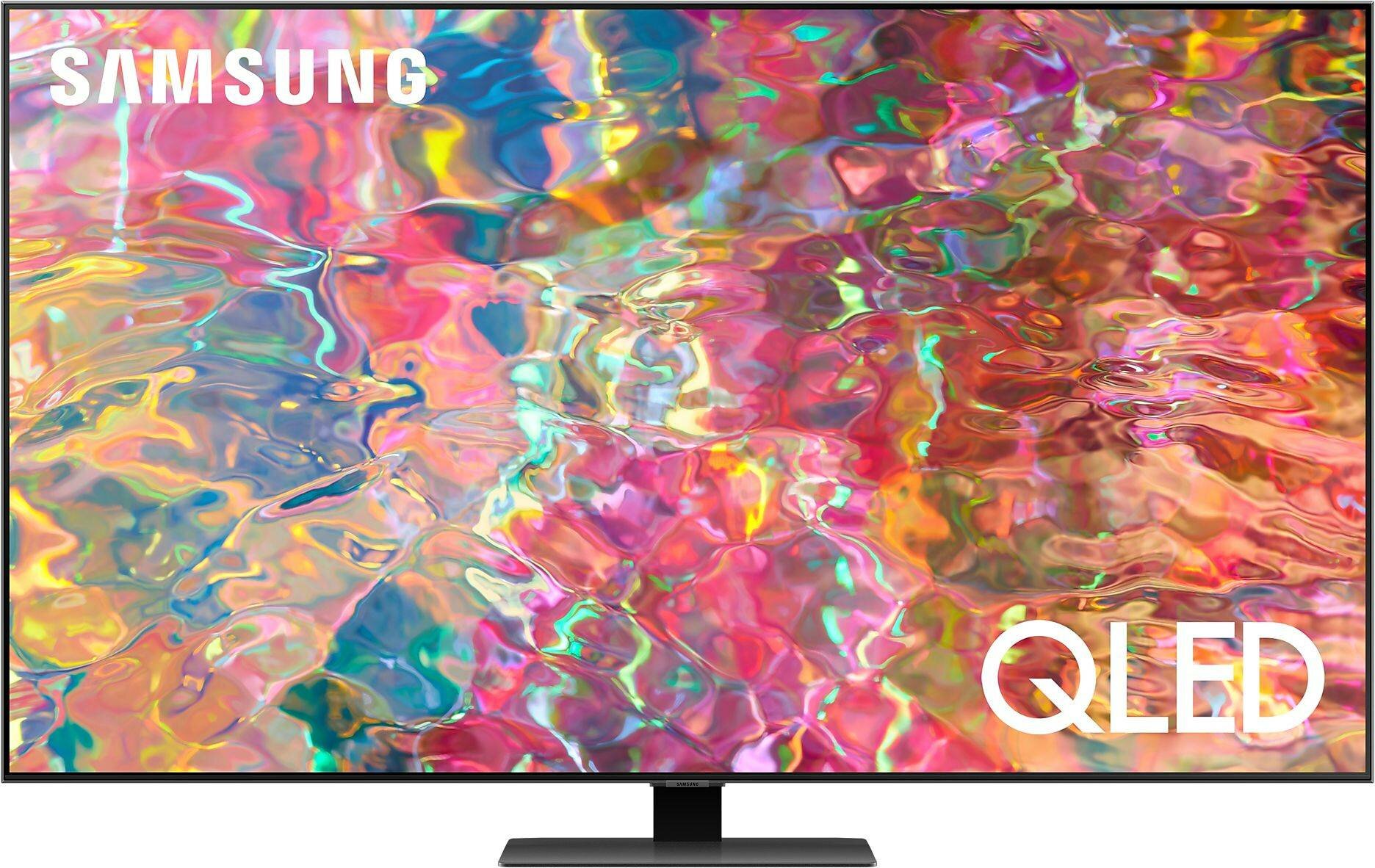 Телевизор Samsung Series 8 QE65Q80BAUXCE, 65", QLED, 4K Ultra HD, серебристый