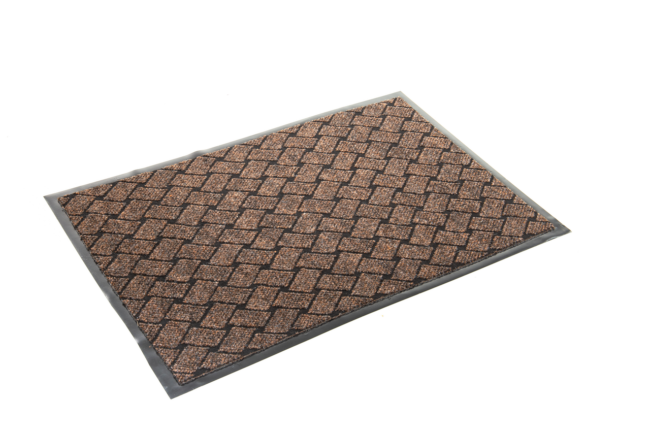 фото Tarrington House Коврик Крафт влаговпитывающий коричневый, 40 х 60см