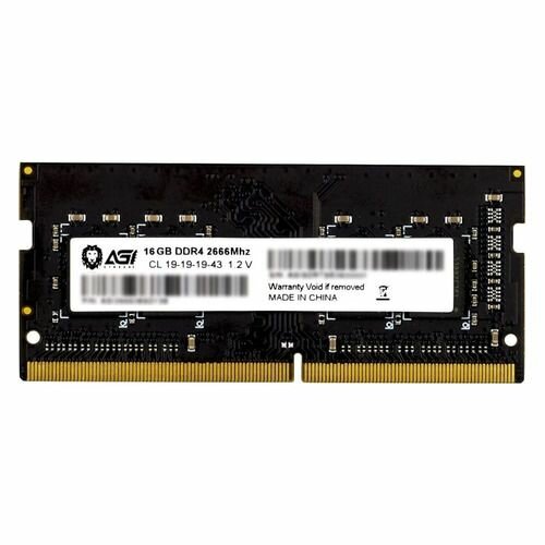 Оперативная память DDR4 2666 16gb SODIMM AGI CL19 AGI266616SD138