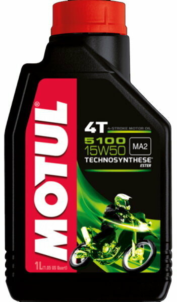 Минеральное моторное масло Motul 5100 4T 15W50