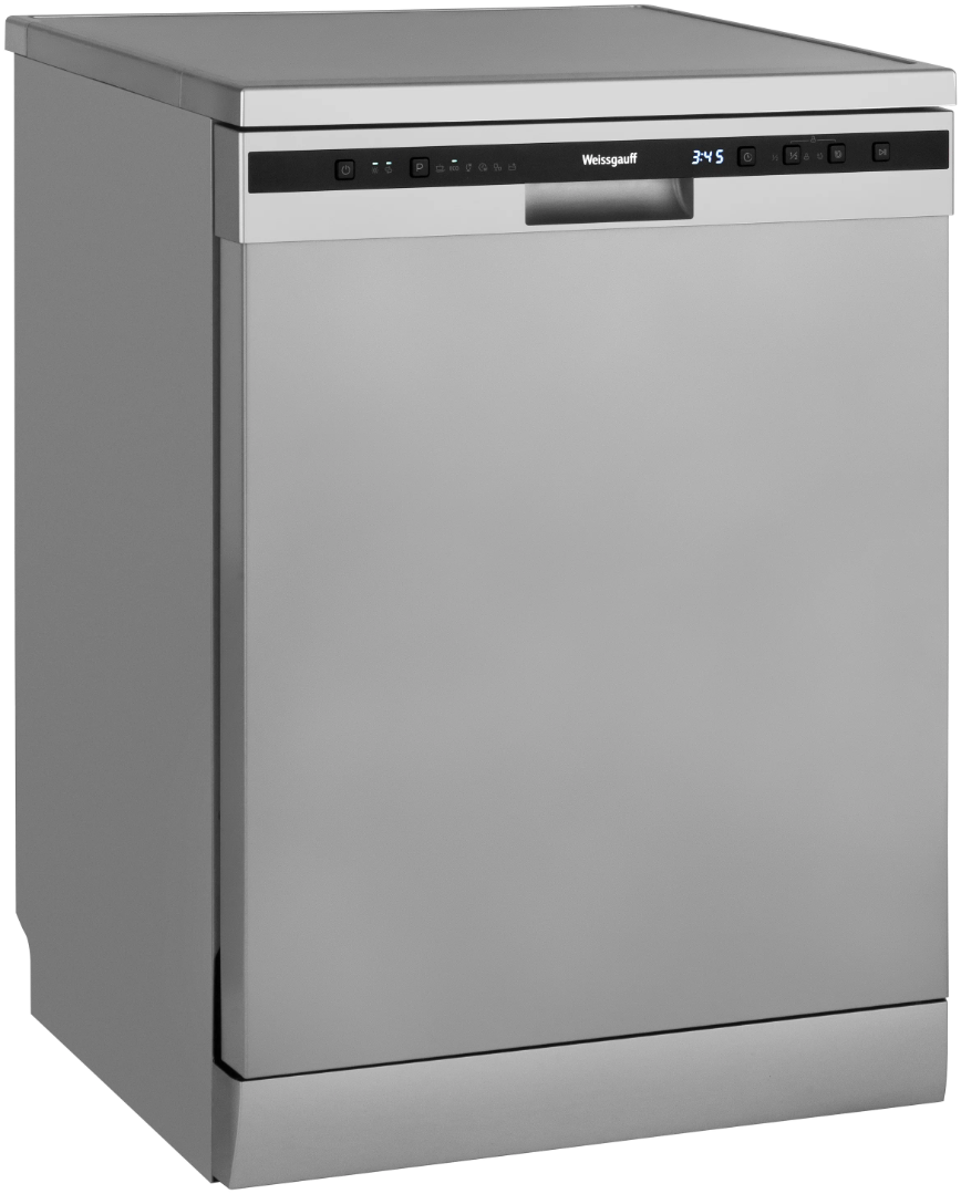 Посудомоечная машина Weissgauff DW 6026 D Silver, серебристый металлик