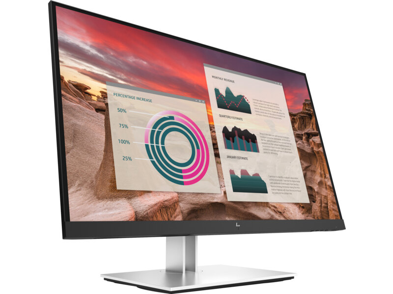 Монитор HP E27u G4 27 Monitor 2560x1440, 16:9, IPS, 250 cd/m2, 1000:1, 5ms,