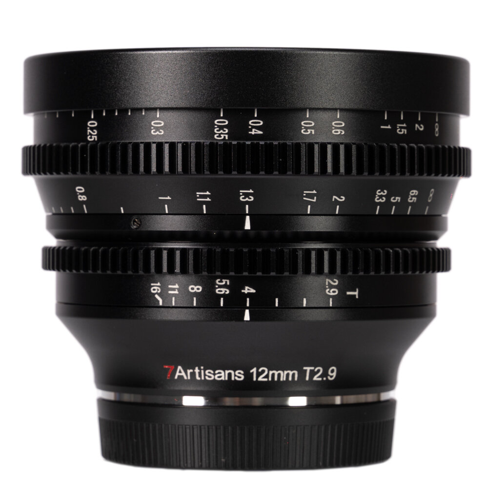 Объектив 7artisans 12mm T2.9 Fuji X